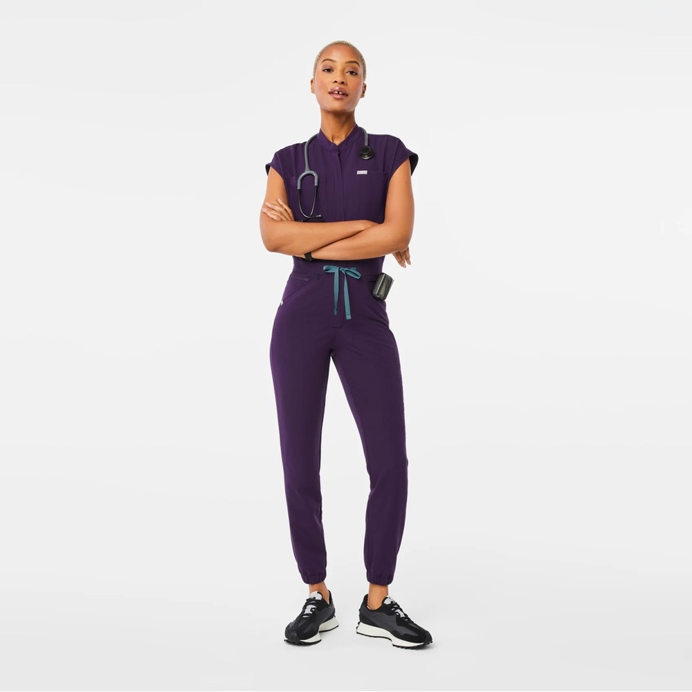 Figs Women's Purple Jam Rafaela Jumpsuit